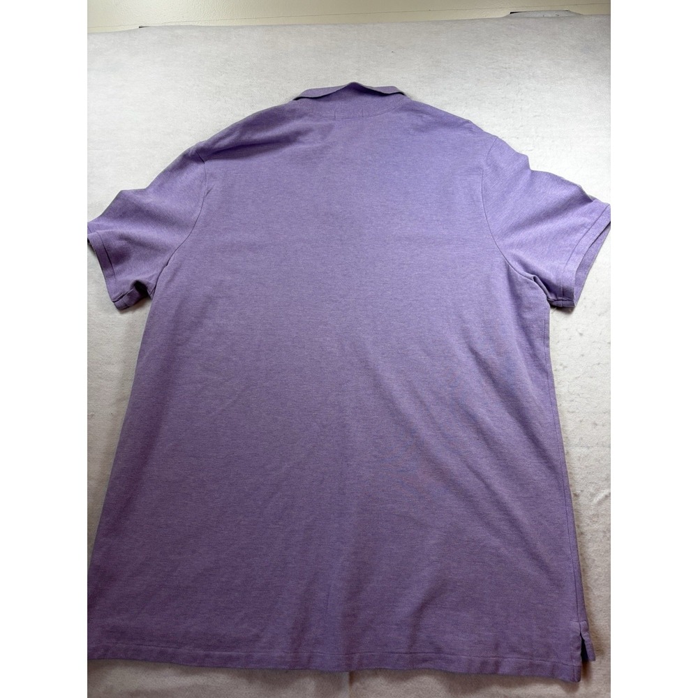 Ralph Lauren Polo Shirt Mens 2XL Purple  Casual Pony Logo Preppy - Picture 6 of 8